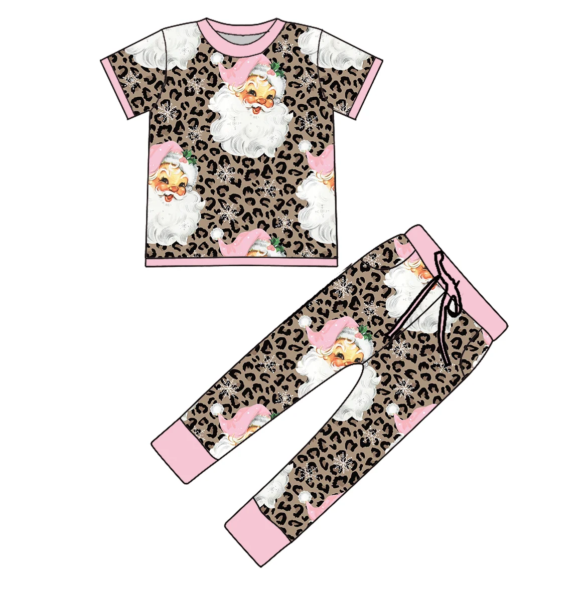 Bamboo pajamas baby  lounge wear set for kids children bamboo pajama custom baby pajamas