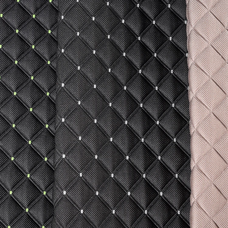 Best choose garments textile knitted 100% polyester healthy mattress border fabric