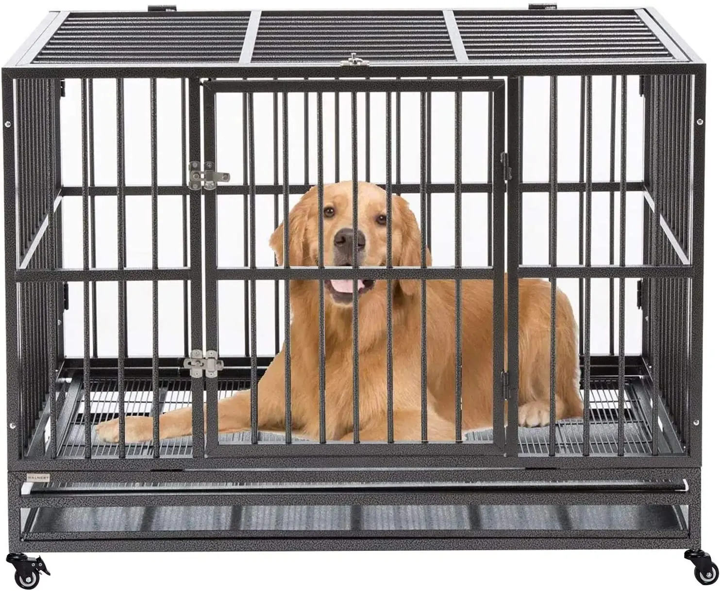 Heavy Duty Large Dogs Cage High Strength Steel  Easy to Install Dog Crate Pet Dog Kennel