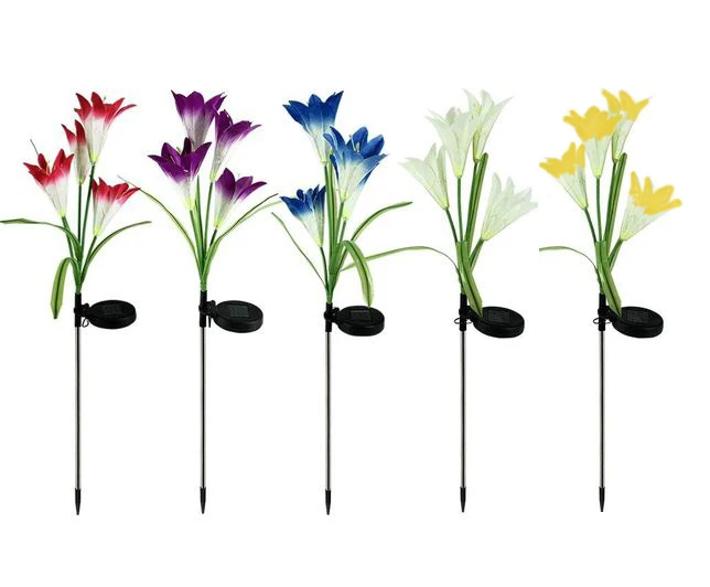 
Solar Light Flower Garden Solar Lights For Yard Solar Light Outdoor Flower 