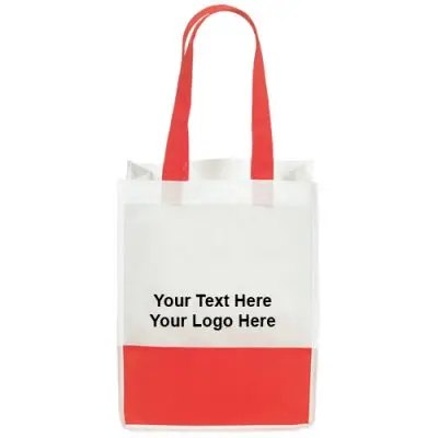 Custom 60 gsm pp non woven fabric biodegradable  foldable shopping cloth dust proof reusable tote bag