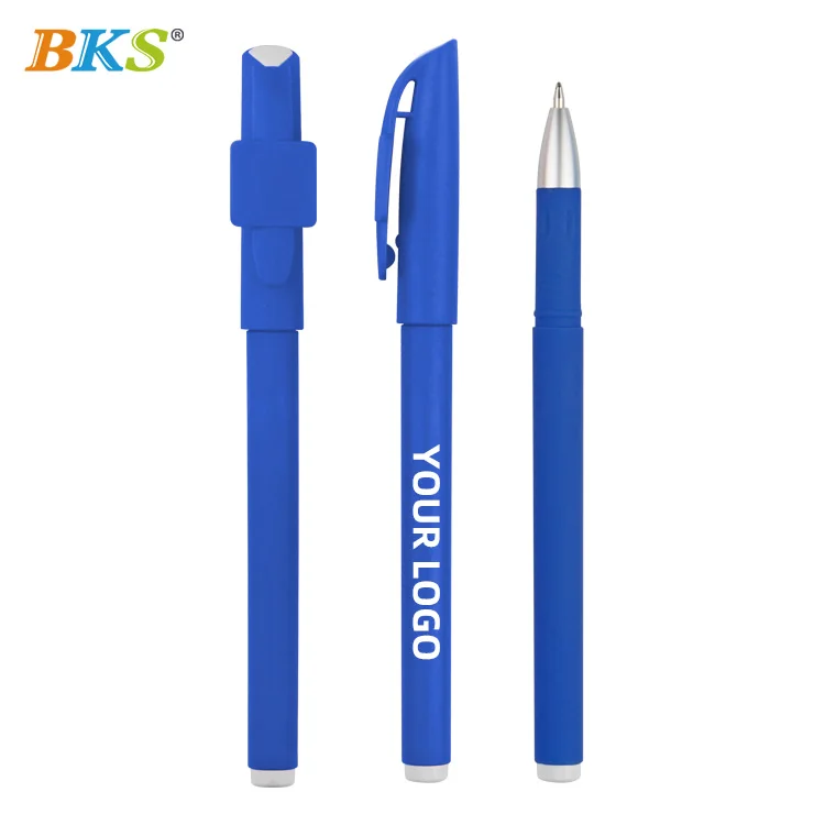 Красочные персональные индивидуальные QR-код напечатаны Дешевые гелевые чернила ручка с пользовательским логотипом ручки