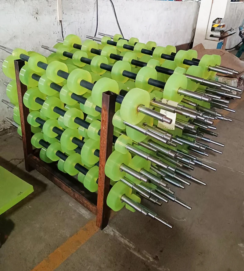 Силиконовый резиновый полиуретановый ролик с