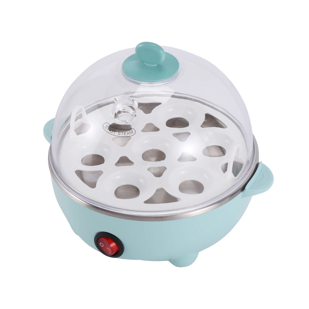 Automatic Large Hard Boiled Egg Cooker Boiler Stainless Steel 7 Capacity Egg Steamer