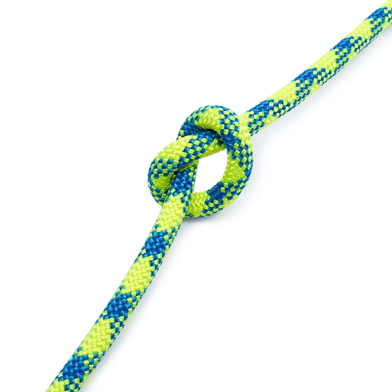 Custom Manufacture 100% Nylon Rope Outdoor Sport 8mm 10mm 12mm 14mm Climbing Rope