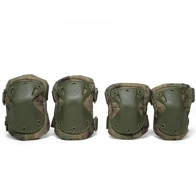 Sports protection Set Tactical Outdoor Training Skiing Skate Board Riding Protective Gear Tactical Elbow Knee Guard Pad