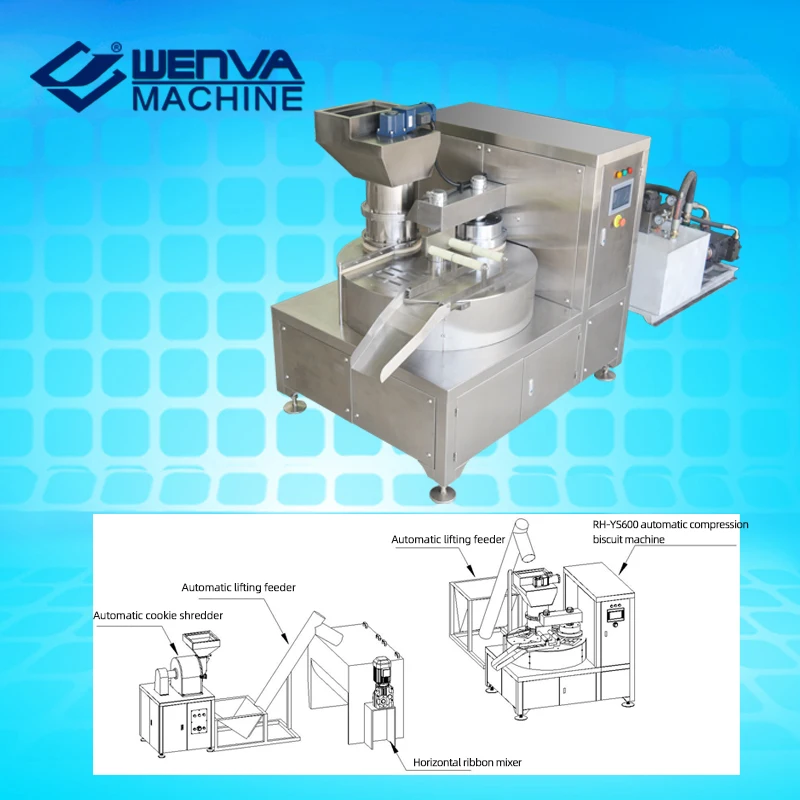 wenva Biscuit machine Biscuit compressor Automatic cookie machine Crisp cookie maker