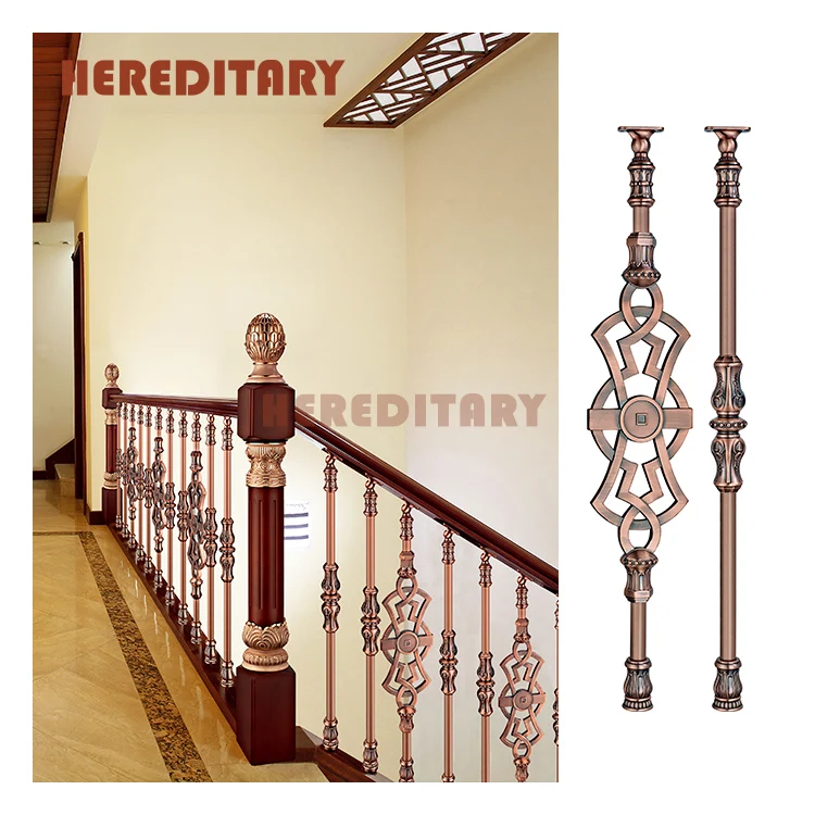 Balcony iron balustrades cast aluminum hand railings designs