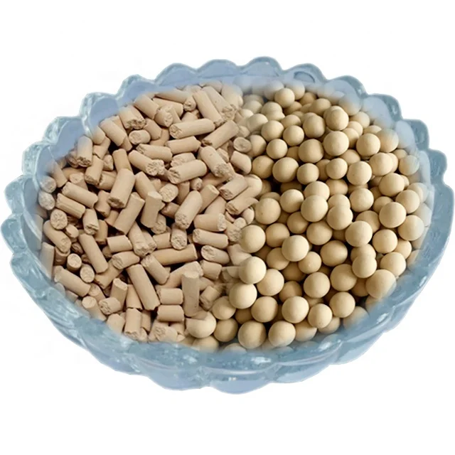
3A/4A/5A/13X/XH Molecular Sieve Pellet for Gas Deep Drying 