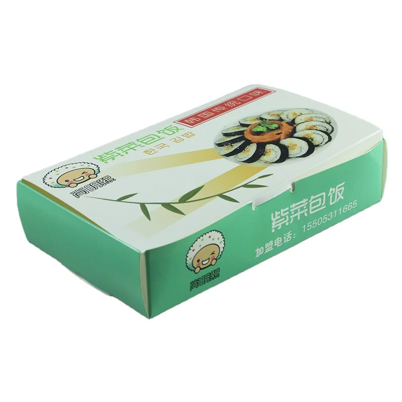 Disposable Eco-friendly Paper Sushi Box