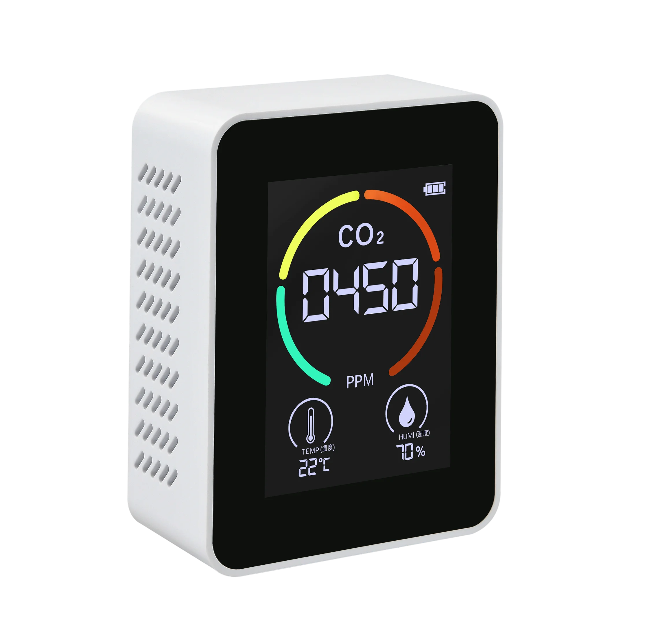 Low cost mini CO2 meter with infrared ( NDIR) sensor home and school use CO2 gas analyzers