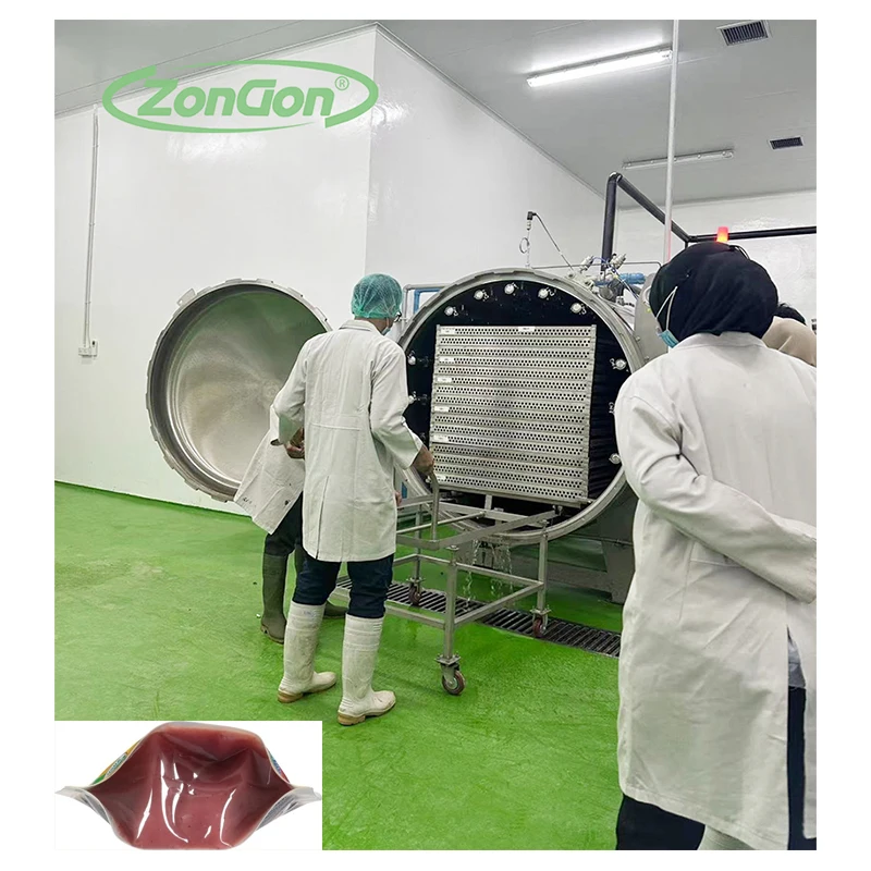 Pouch Organic Pineapple Banana Dragon Fruit Immunity Blend Kids Snack water spray retort autoclave