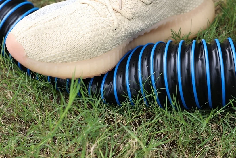 J01 15FT Heavy Duty RV Sewer Hose Kit, Flexible Black Water Hose with Swivel Transparent Elbow and 4-in-1 Dump Station Fitting