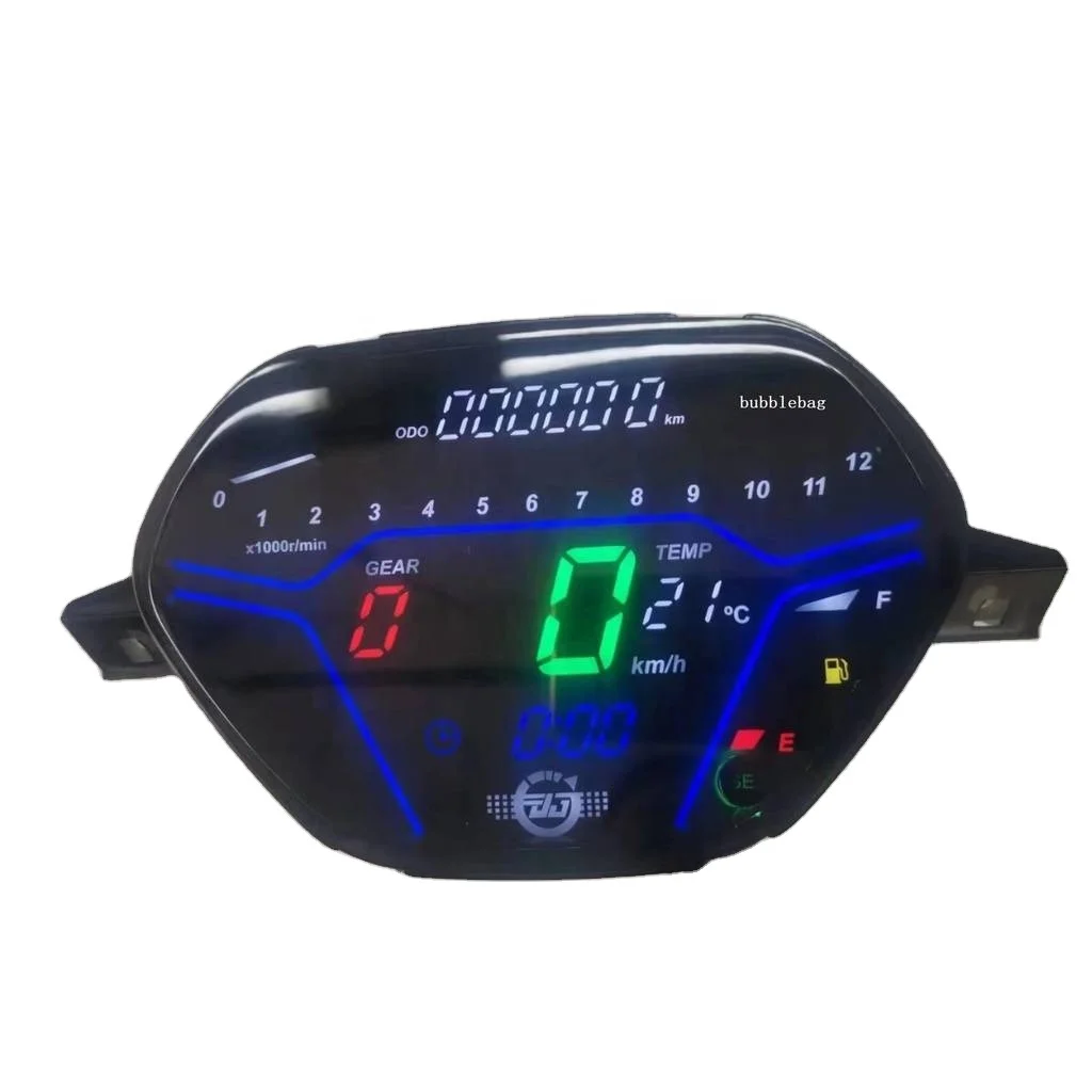 Motorcycle Speedometer MOTO Kilometer Gauge