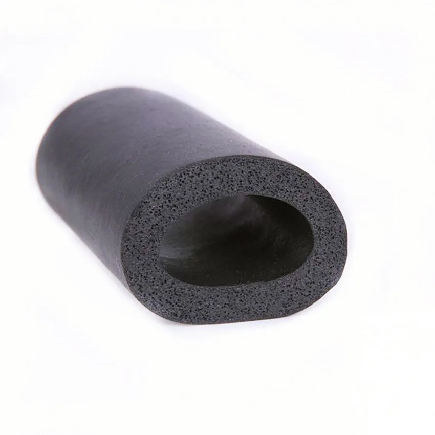 
Factory price EPDM foam sealing strip foam round tube 