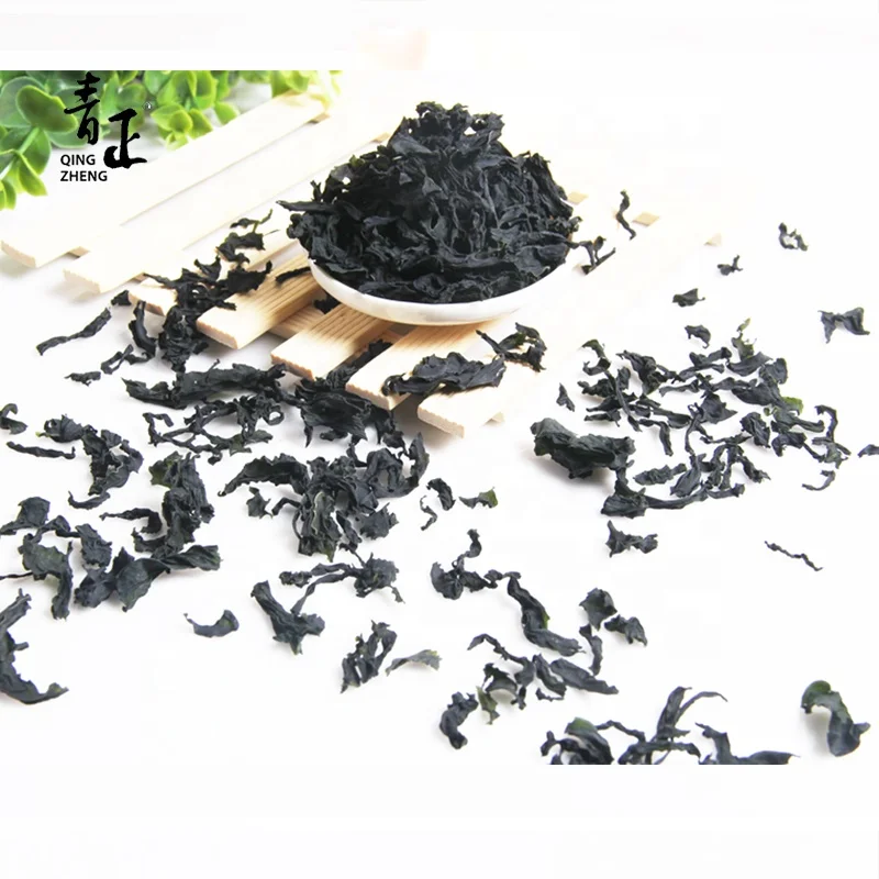 High Quality Customization 500g 1kg Dark Green Water content 3% Delicious Alga Dried Fresh Cut Wakame Seaweed