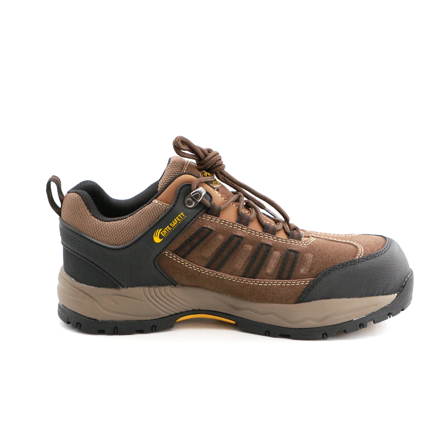 ENTE SAFETY Water Proof Shoes  Suede Leather Upper Steel Toe   No Midsole EVA+rubber Outsole Men Safety Shoes