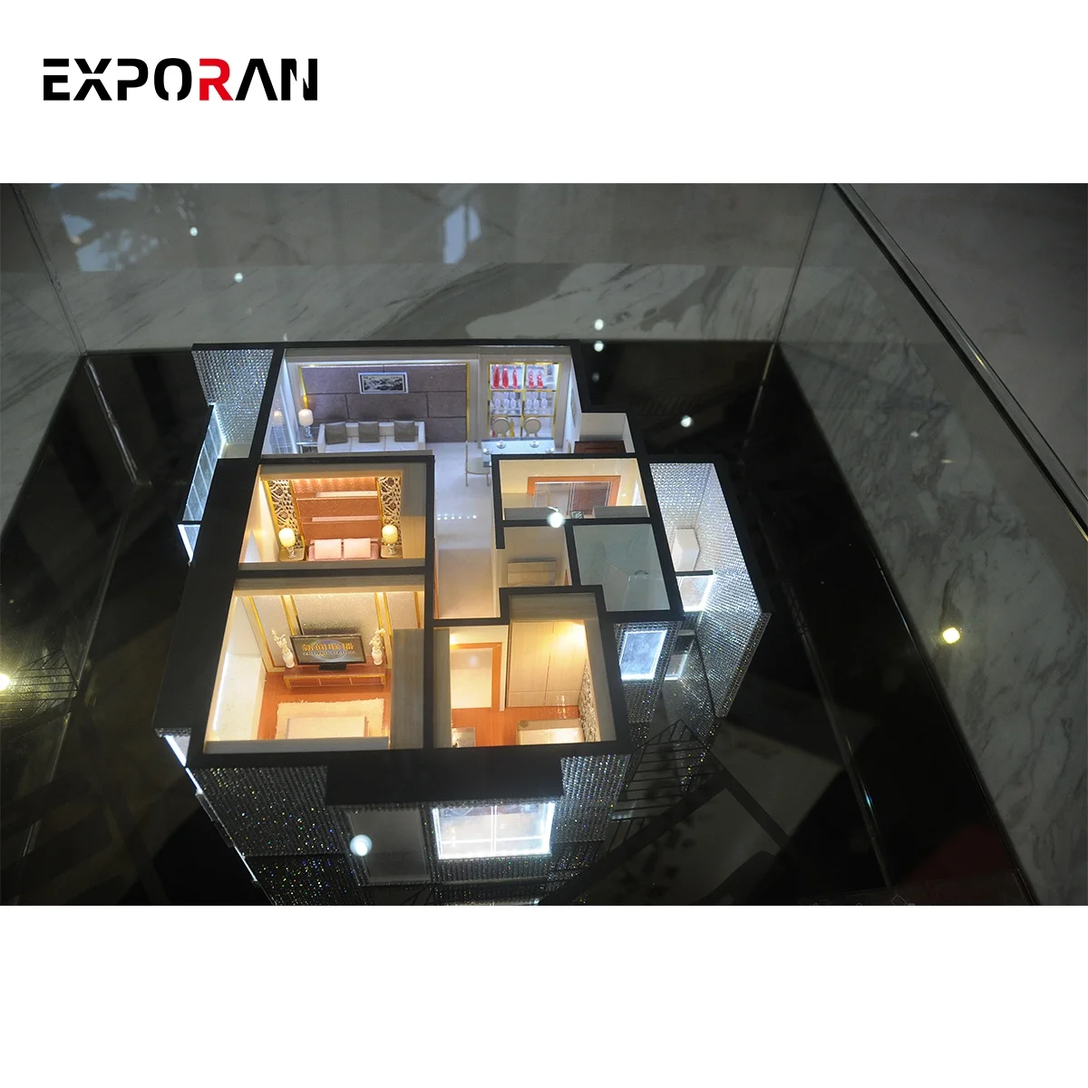 Модель здания в масштабе Хо, миниатюрная мебель, Индивидуальная модель, миниатюрная модель дизайна мебели