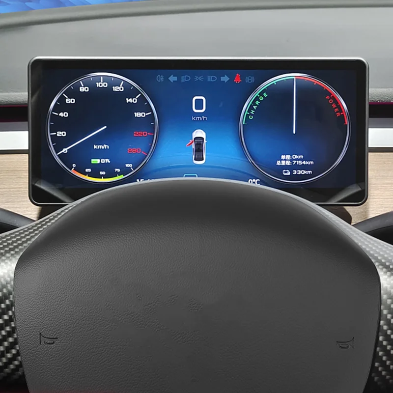 Tesla Android Gps Navigation Wifi Support Split Screen Model 3/Y Dashboard Full Touch Screen Video Player Car Screen Display