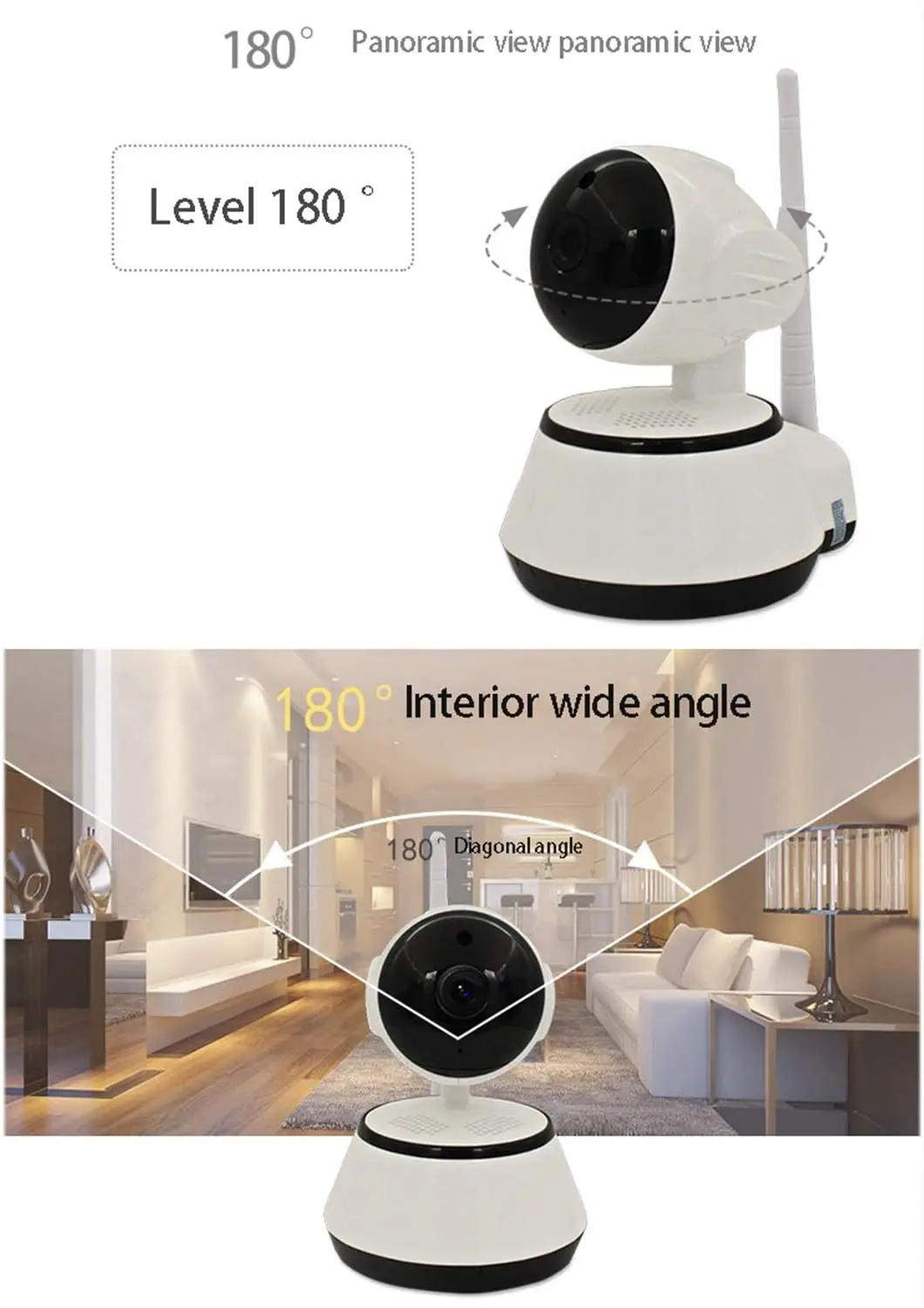 Домашняя камера безопасности для 1080P Full HD телефона домашнего офиса WiFi