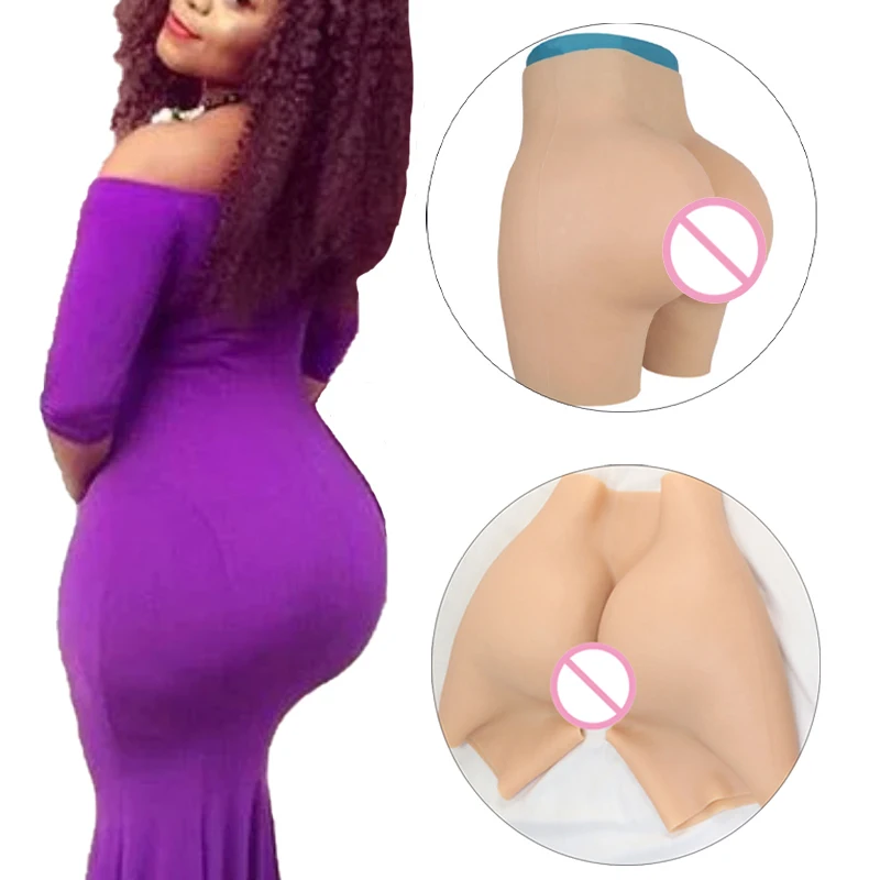 Sexy African Woman Underwear Fake Bum Panties Female Silicon Big Butt Pants And Padded Hip Shaper Silicone Buttock
