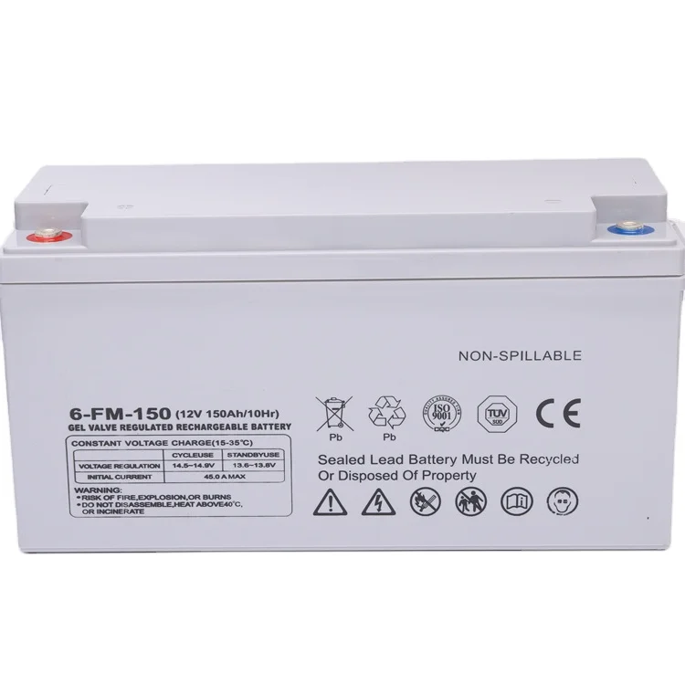 Factory A grade deep cycle battery low self discharge power solar 12v 300ah gel battery for storage