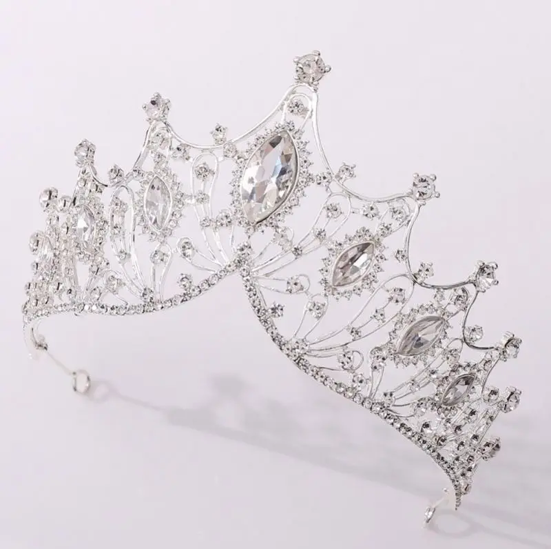 Princess Tiaras Crown Headband Wedding Hair jewelry Tiaras and Crowns for Women Headdress Luxury Hairband Accessories