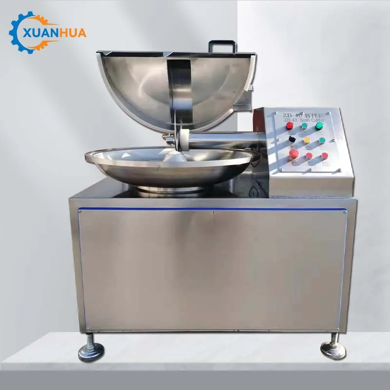 12 years exporting experience vacuum industrial 100kg  200kg vegetable meat bowl cutter