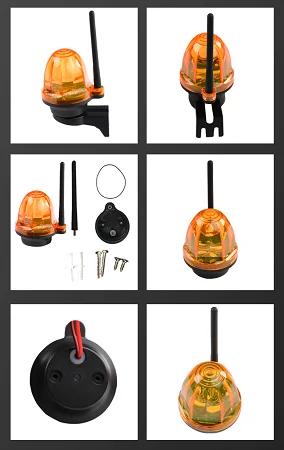 YET6139 12V/24V/220V Flash night light Siren Security Lamp Alarm For Garage Door Gate Opener