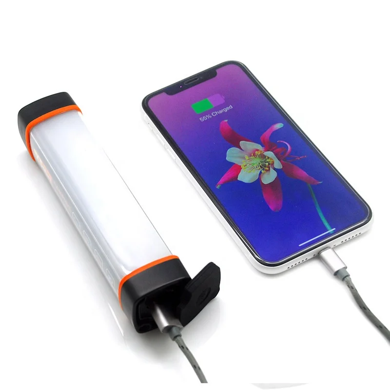 X5 Mini Magnetic Outdoor Waterproof IP65 White Light Multifunction Power Bank Lamp Small LED Flashlight Rechargeable Torch