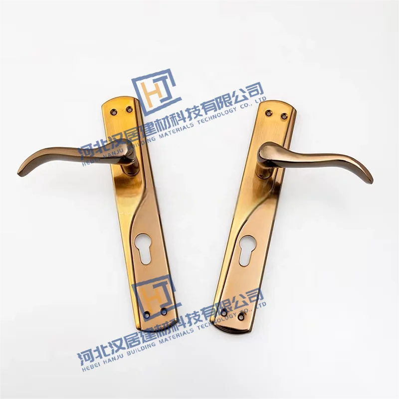 High Quality Multifunctional Aluminum Door Lever Handle With Lock for Door & Window Accessories