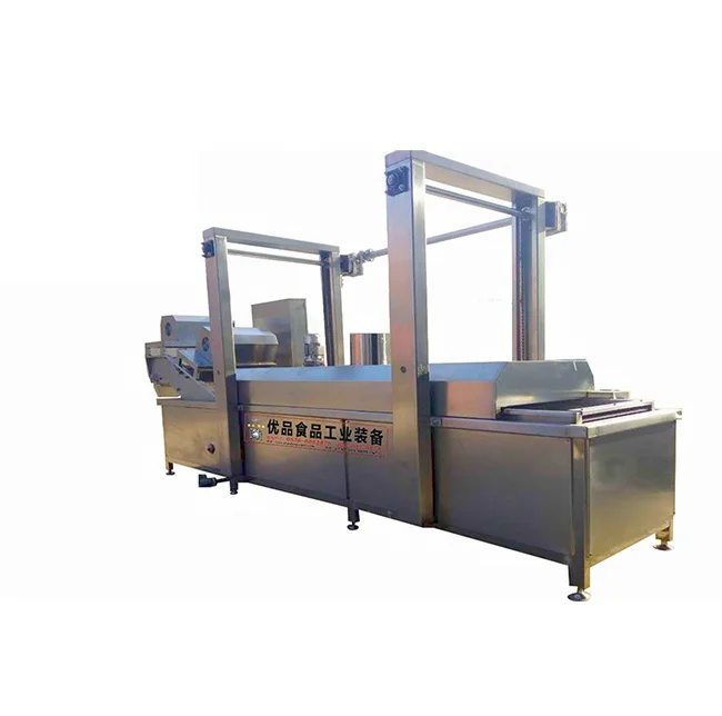 
21 Stainless Steel 304 Fully Automatic Frozen French Fries Making Machine Potato Chips Production Line 