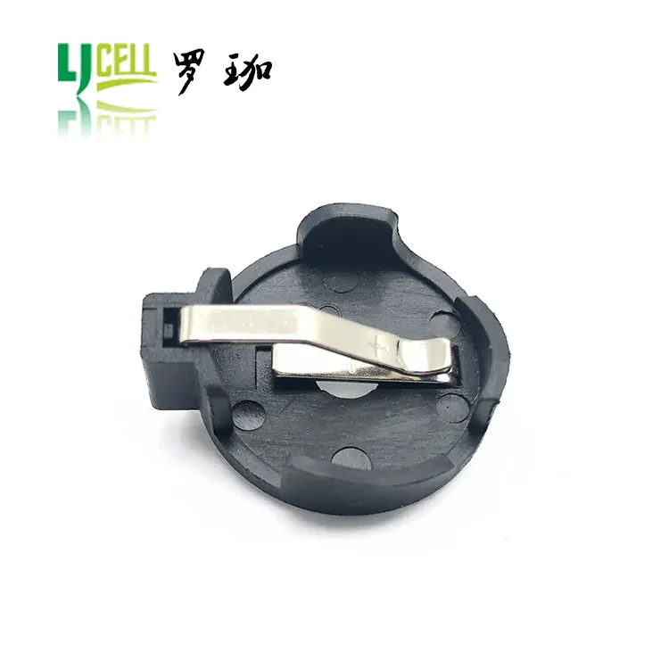 BS-2032-7 6V CR2032 plastic button cell battery holder for 2pcs CR2032