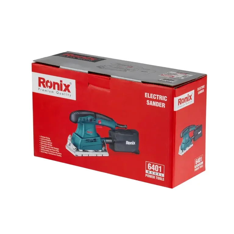 Ronix High Efficiency and Powerful Electric Sander 300W Over a Variety of Sanding Application