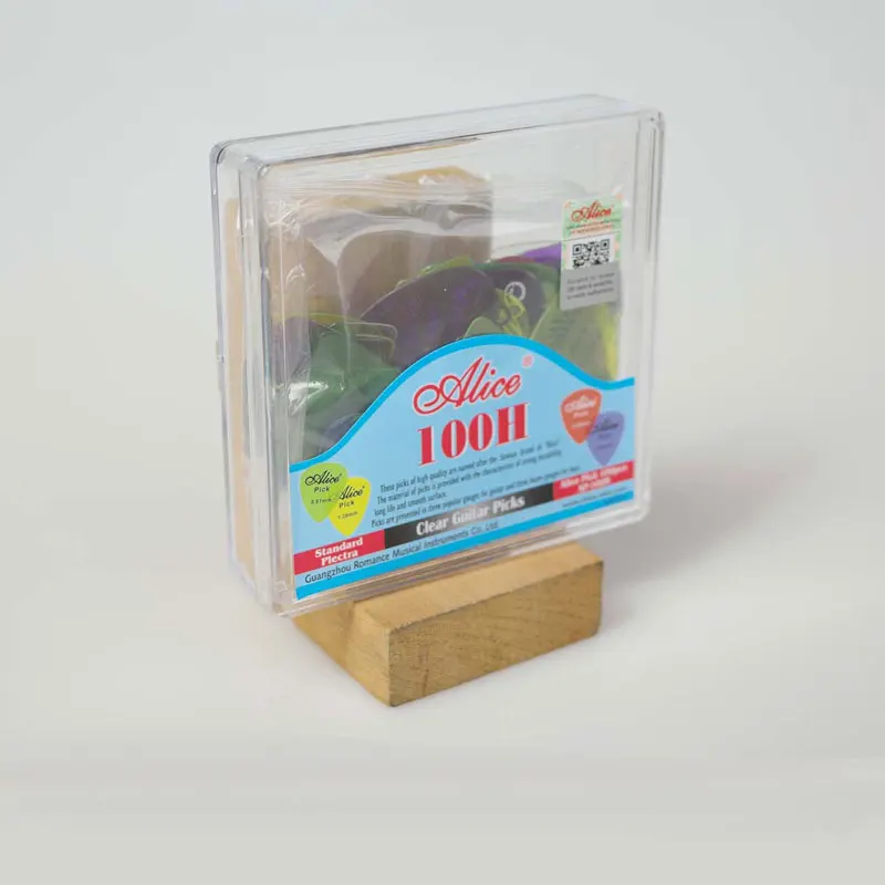 transparent PC picks Alice original Mixed thickness electric guitar pick mandolin AP100H