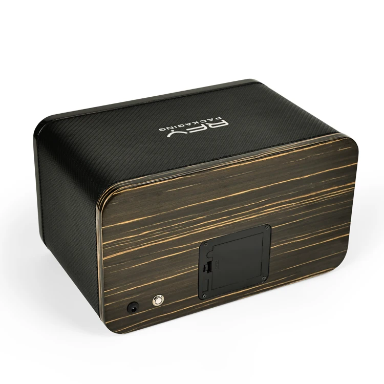 Luxury Walnut Watch Winder 2 Slot Custom Rotating Watch Winder Box High Quality Winder Geen Watches