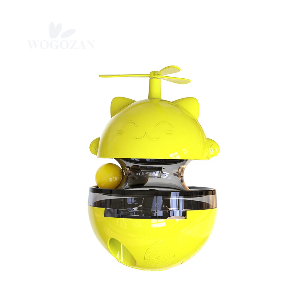 Hot Sale Pet Cat Scratcher Toy Training Toy Anxiety Relief Teaser Ball Toy Food Leakage