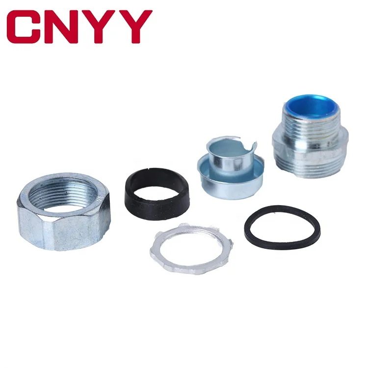 CNYY Metal Sleeve Style Union Connectors cable conduit