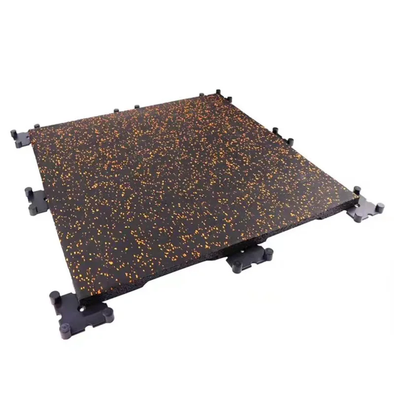 Best Choice Gym Crossfit Fitness SBR Rubber Flooring Mat Tile Granulated rubber mat flooring