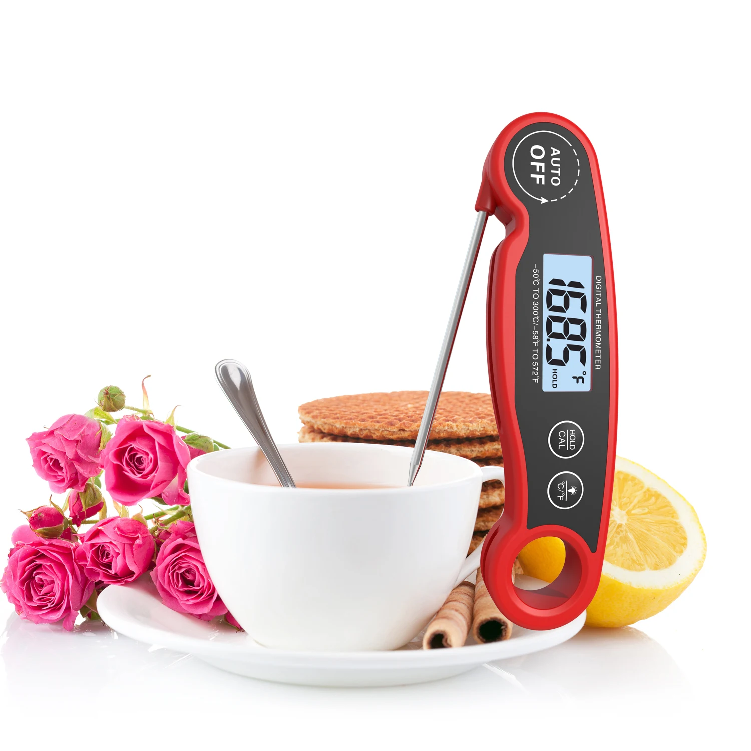 Hot selling Digital Cooking Food Kitchen Meat thermometer For Grill Oven Smoke with waterproof design