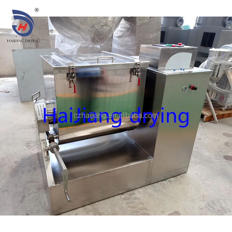 Easy Operation Industrial Trough Shape Slot Type Dry Wet Mixer for Powder Mixing Machine
