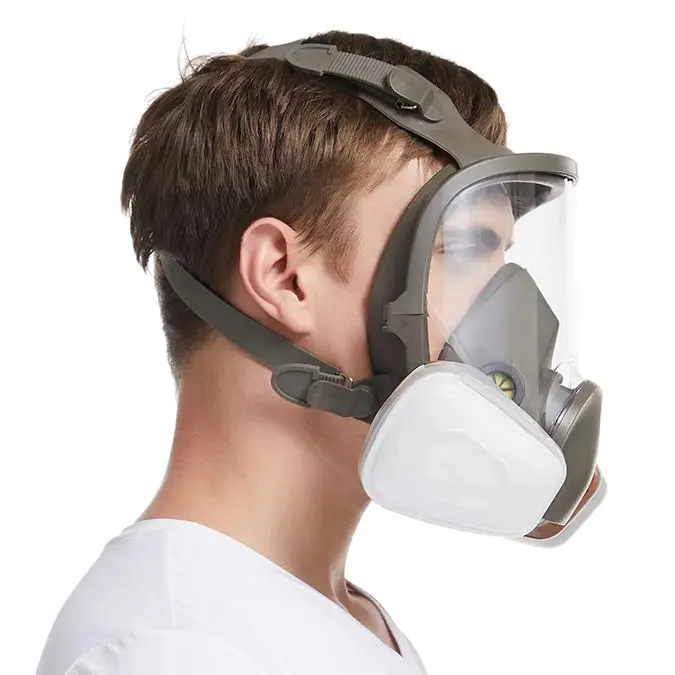 UT-X Factory Direct Sale 6800 Full Mask Chemical Mask With P-a-1 Cartridge Facepiece Respirator Kits For Dust Vapors Protection