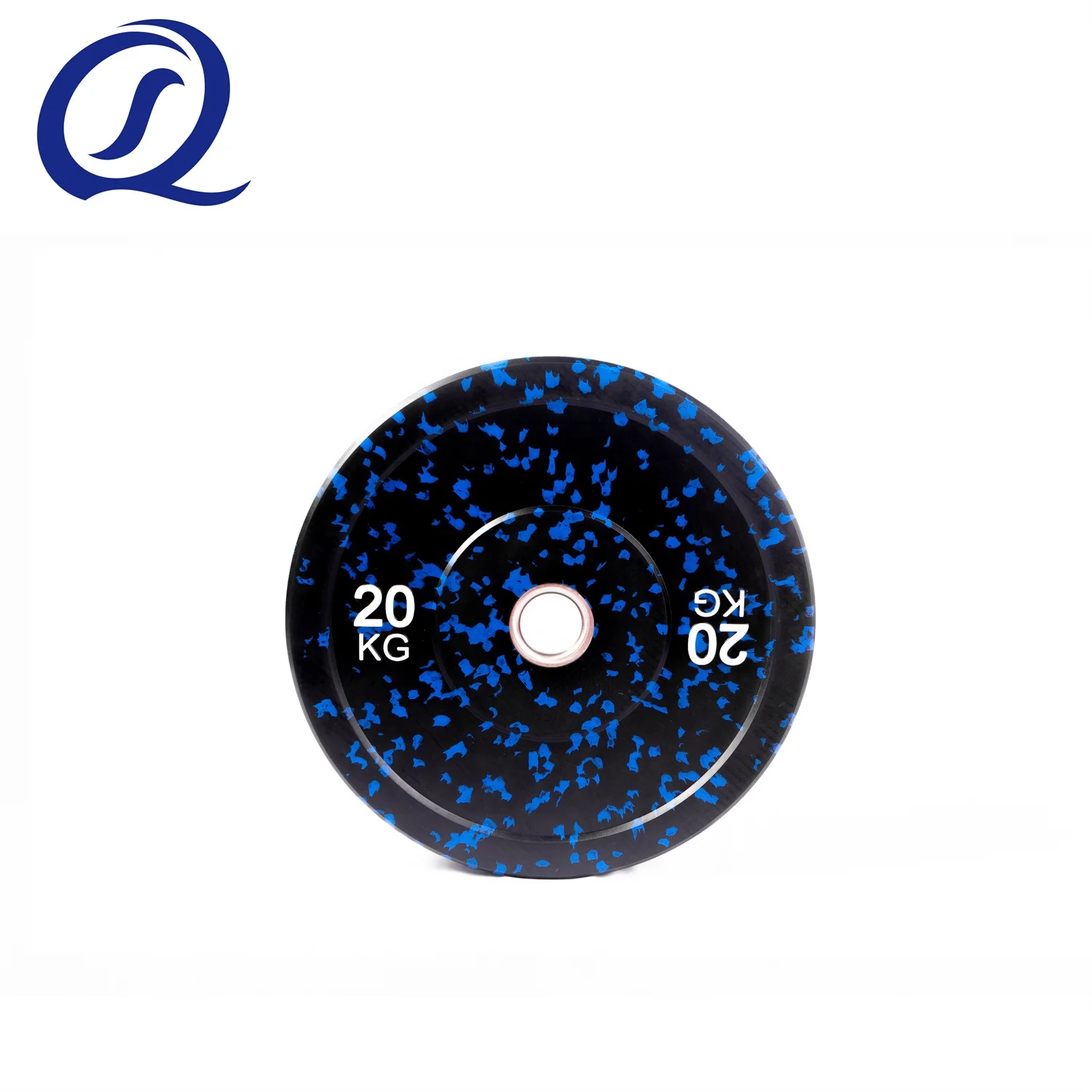 Top Quality Durable Cross Fitness Equipment Color Camouflage Rubber Bumper Weight Barbell Plates