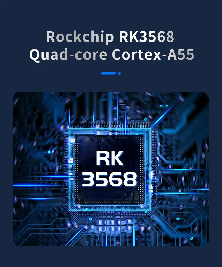 Digital signage player Mate local network server 2.5G 1G high speed port Save 95% power cost LAN RK3568 Mini Server