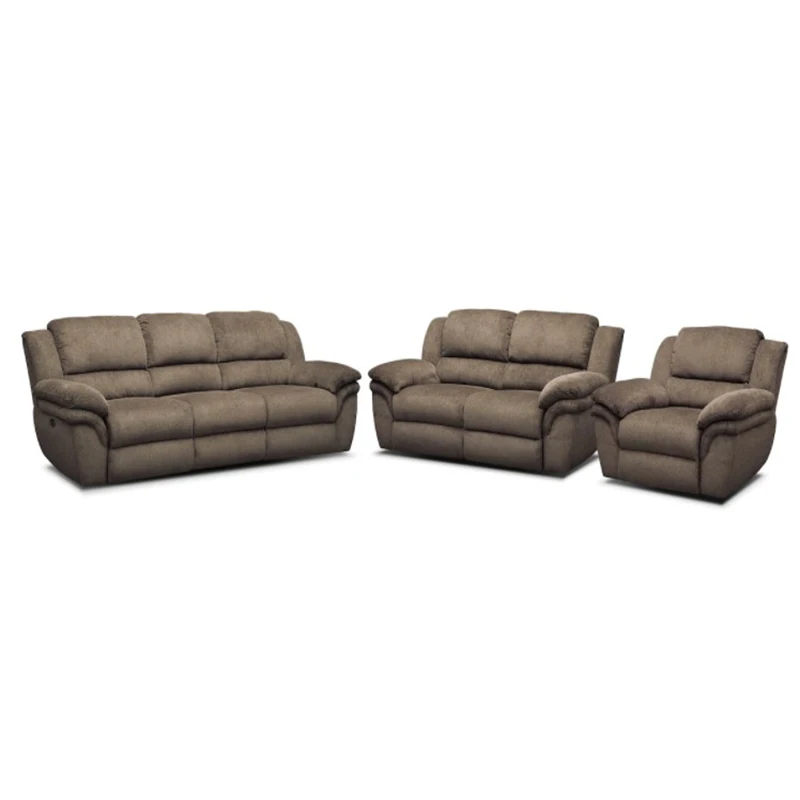 
Electric Fabric Recliner Sofa 1+2+3 Set With Whole Sale Price 