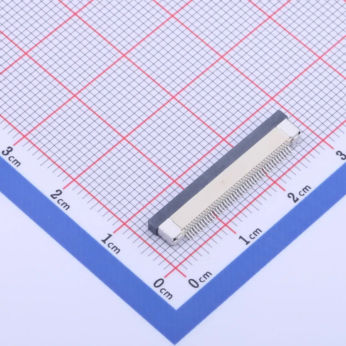 Kinghelm KH-CL0.5-H2.0-42PIN Shenzhen OEM smd 0.5mm pitch 42PIN fpc connector Drawer bottom contact for fpc lcd display panel