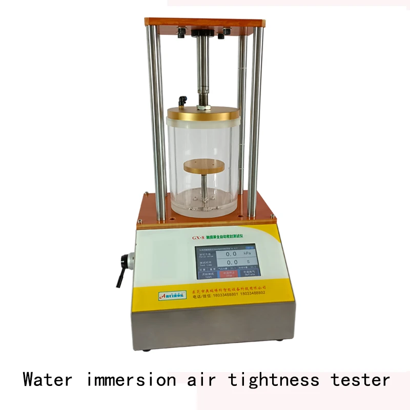Vacuum tightness tester for food packaging bags Full self foaming water vapor tightness tester Quick leak test