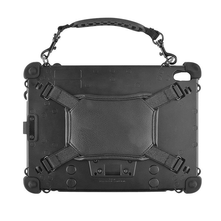 
OEM shockproof Waterproof Military rugged tablet case with Handstrap rugged tablet accessory 