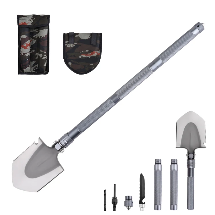 Outdoor Military Multi Tool Survival Folding Camping Hunting Hiking Fishing Emergency Garden Multifunctional Multi Spade Shovel
