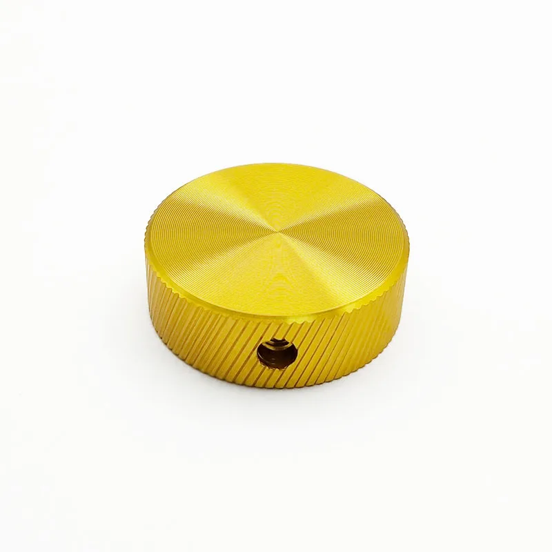30mm gold amplifier preamp speaker all-aluminum rotary knobs for encoder switch potentiometer D Teeth round shaft volume control